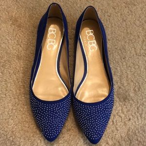 BCBG Blue flats